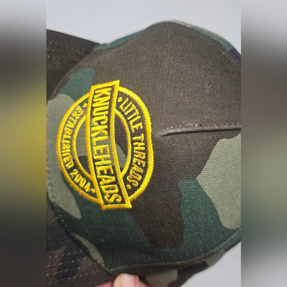 KnuckleHeads Little Threads One Day Camo Toddler Trucker Hat Size Small - Picture 6 of 15